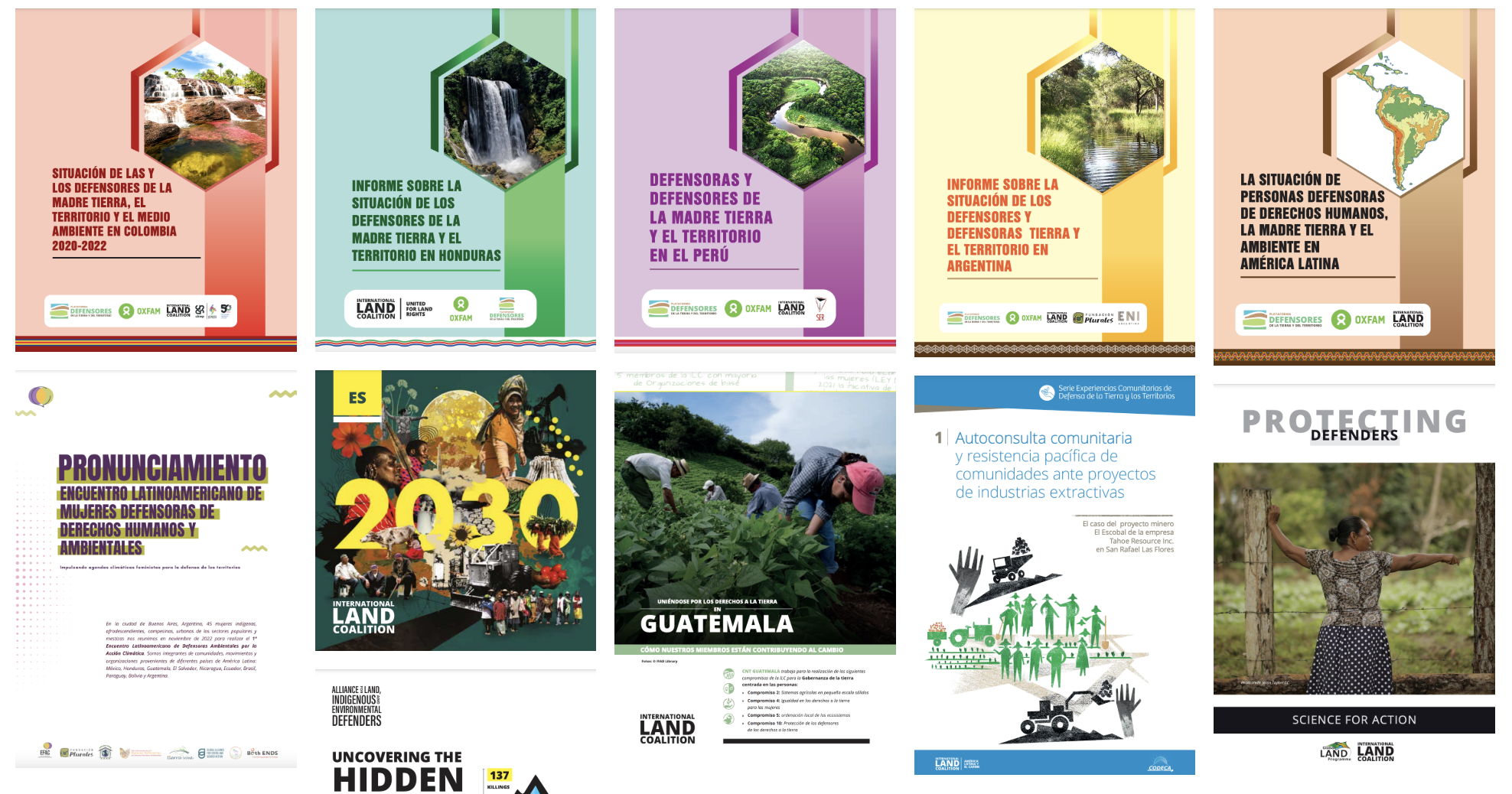 Informes nacionales – Plataforma DDTT